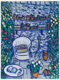 Brian William - Contemporary Oil, Shade of the Secret Garden