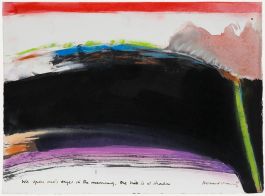 Richard J.S. Young - 2023 Watercolour, The Hill is In Shadow