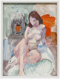 Mid 20th Century Oil - Nude Lady I