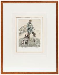 Henry Wilkinson RE (1921-2011) - Framed 20th Century Etching, Loading on Peg