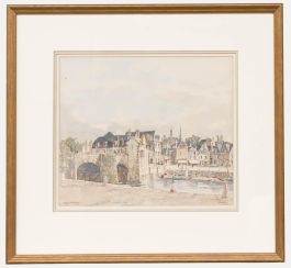 Sir Henry George Rushbury RA (1889-1968) - 20th Century Watercolour, Auray