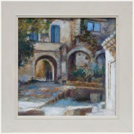 Pauline Plummer (b.1933) - Contemporary Oil, Oppede le Vieux