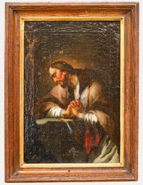 Early 19th Century Oil - Joseph in Prayer