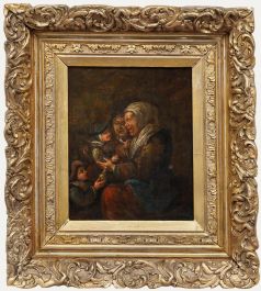 19th Century Oil - The Family