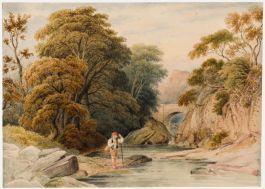 William Gill (fl.126-1869) - Mid 19th Century Watercolour, Wye Valley