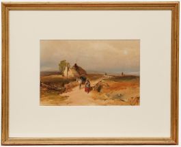Thomas Miles Richardson Jnr. - 19th Century Watercolour, The Packhorse