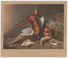 Thomas Remnant Charleton (1756-1849) - Watercolour, Game Bird's in the Larder