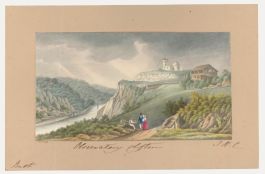Thomas Remnant Charleton (1756-1849) - Watercolour, The Observatory, Clifton