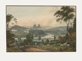 Thomas Remnant Charleton (1756-1849) - Watercolour, Exeter From Exwick Hill