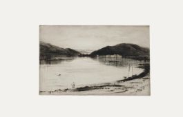 Nathaniel Sparks RE (1880-1956) - Early 20th Century Etching, Loch Long
