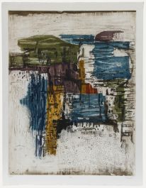 Betty Connal Peebles (1935-1999) - 20th Century Collagraph, Les