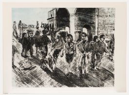 Toni Martina RE (1956-2017) - 20th Century Etching, Ponte Vecchio