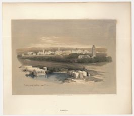 Louis Haghe after David Roberts - 19th Century Lithograph, Ramla