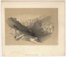 Louis Haghe after David Roberts - 19th Century Lithograph, The Pool of Siloam