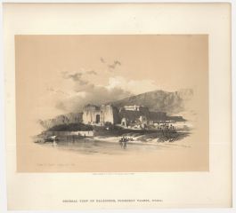 Louis Haghe after David Roberts - 19th Century Lithograph, View of Kalabshee