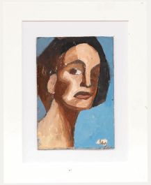 Ben Carrivick - Contemporary Oil, Lady with Bob