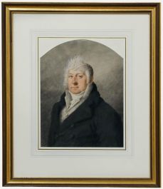 Circle of John Raphael Smith (1751-1812) - Framed Pastel, Portrait of a Man