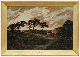 Harold Goldthwait (1869-1932) - Late 19th Century Oil, Near Boreham Street