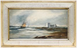 1889 Oil - Atmospheric Seascape