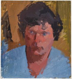 Mark Ford - 20th Century Oil, Gentleman in a Blue Shirt