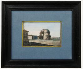Italian School 19th Century Watercolour - The Temple of Minerva Medica
