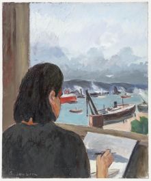 Georges Joubin (1888-1983) - 20th Century Oil, Painting the Bay
