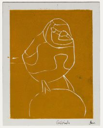 Ben Carrivick - Contemporary Linoprint, Goldfinch II