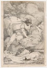 John Hamilton Mortimer - 1778 Etching, Elegy