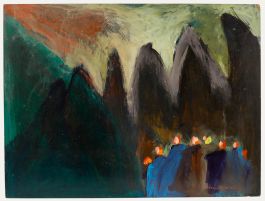 Richard J.S. Young - 20th Century Oil, Abstract View