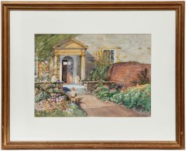 Arthur Morgan Smith - Mid 20th Century Watercolour, Summer Garden