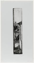 Jean-Pierre Cornet (b.1925) - Mid 20th Century Etching, From the Window