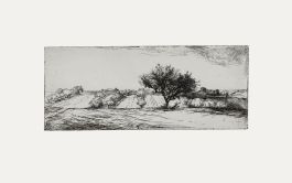 Jean-Pierre Cornet (b.1925) - Mid 20th Century Etching, View of the Fields