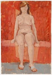 Philip Ardizzone (1931-1978) - 20th Century Oil, Little Nude