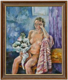 Joanne Thomson (1935-2024) - Contemporary Oil, Jessie