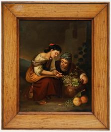 After Bartolome Esteban Murillo (1618-1682) - Oil, The Little Fruitseller