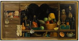 Deborah Jones (b.1922) - Framed Mid 20th Century Oil, The Kitchen Dresser