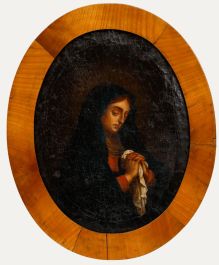 Fine 19th Century Oil - Mater Dolorosa