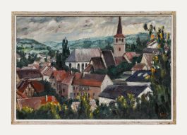 Sepp Vees (1908-1989) - Mid 20th Century Oil, Weissach