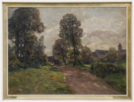 Mid 20th Century Oil - Country Trail