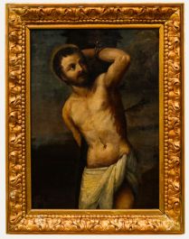 Circle of Johann Heinrich Roos (1631-1685) - 17th Century Oil, Saint Sebastian