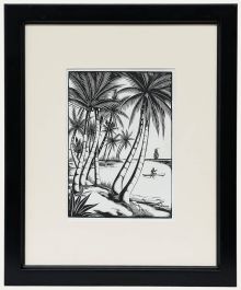 Robert Gibbings (1889-1958) - Framed Mid 20th Century Lithograph, The Voyage