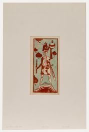Willem Retera (1890-1955) - Mid 20th Century Woodcut, King