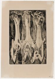 Willem Retera (1890-1955) - Mid 20th Century Etching, Parcen I