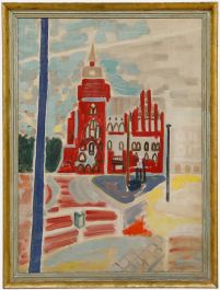 Waltraud Bittner - 1960 Oil, Hermann Ehlers Square