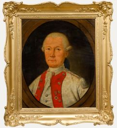18th Century Oil - The Military Man