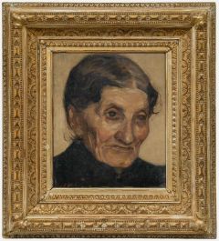 Fine c.1900 Oil - Quiet Wisdom