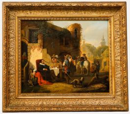 19th Century Oil - The Dutch Guard