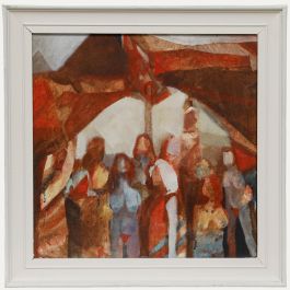 Nick Osbourne - Framed 20th Century Oil, The Waiting Game