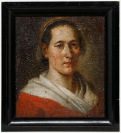 Flemish School 17th Century Oil - Portrait of a Respectable Woman