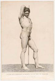 François Forster - Early 19th Century Engraving, Academic Male Nude